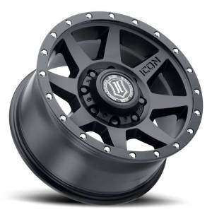 ICON Alloys - ICON ALLOYS REBOUND HD SATIN BLACK - 17 X 8.5 / 8 X 6.5 / 13MM / 5.25" BS - 1817858052SB - Image 4