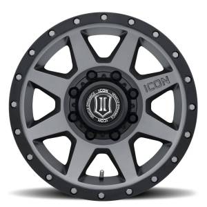 ICON Alloys - ICON ALLOYS REBOUND HD TITANIUM - 17 X 8.5 / 8 X 6.5 / 13MM / 5.25" BS - 1817858052TT - Image 3