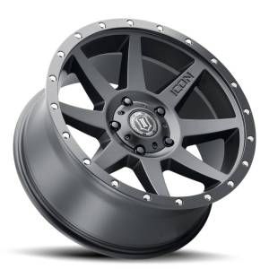 ICON Alloys - ICON ALLOYS REBOUND SAT BLK - 20 X 9 / 6X135 / 16MM / 5.625" BS - 1820906356SB - Image 3