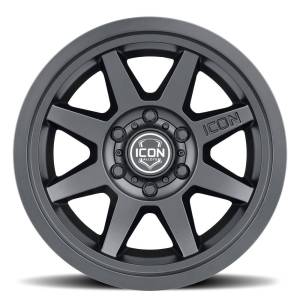 ICON Alloys - ICON ALLOYS REBOUND SLX SAT BLK - 17 X 8.5 / 6 X 135 / 6MM / 5" BS - 1917856350SB - Image 2