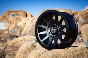 ICON Alloys - ICON ALLOYS COMPRESSION DBL BLK - 17 X 8.5 / 6 X 5.5 / 0MM / 4.75" BS - 2017858347DB - Image 2