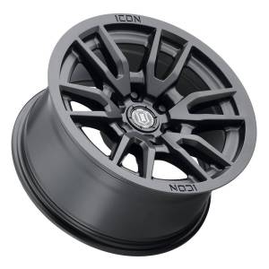 ICON Alloys - ICON ALLOYS VECTOR 6 SAT BLK - 17 X 8.5 / 6 X 135 / 6MM / 5" BS - 2417856350SB - Image 3