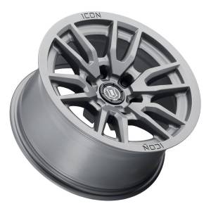 ICON Alloys - ICON ALLOYS VECTOR 6 TITANIUM - 17 X 8.5 / 6 X 5.5 / 25 MM / 5.75" BS - 2417859057TT - Image 3