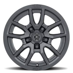 ICON Alloys - ICON ALLOYS VECTOR 5 SAT BLK -17 x 8.5 / 5 x 150 / 25MM / 5.75" BS - 2617855557SB - Image 2