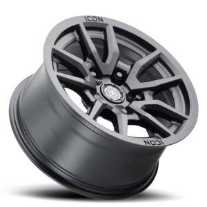 ICON Alloys - ICON ALLOYS VECTOR 5 SAT BLK -17 x 8.5 / 5 x 150 / 25MM / 5.75" BS - 2617855557SB - Image 3