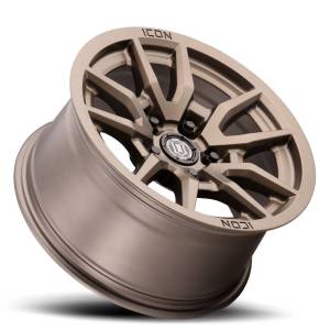 ICON Alloys - ICON ALLOYS VECTOR 5 BRONZE -17 x 8.5 / 5 x 5" / -6MM / 4.5" BS - 2617857345BR - Image 3