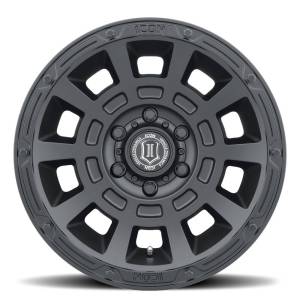 ICON Alloys - ICON ALLOYS THRUST SAT BLK - 17 X 8.5 / 6 X 135 / 6 MM / 5" BS - 2817856350SB - Image 2