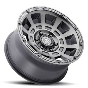 ICON Alloys - ICON ALLOYS THRUST SAT BLK - 17 X 8.5 / 6 X 135 / 6 MM / 5" BS - 2817856350SSBT - Image 3