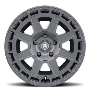 ICON Alloys - ICON ALLOYS COMPASS SAT BLK - 17 X 8.5 / 6X135 / 6MM / 5" BS - 3217856350SB - Image 3