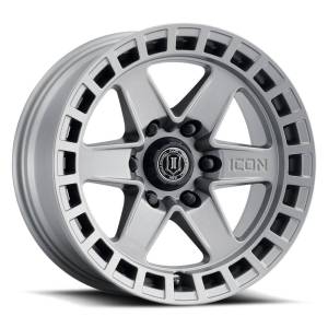 ICON ALLOYS RAIDER TITANIUM - 17 X 8.5 / 6 X 135 / 6 MM / 5" BS - 3417856350TT