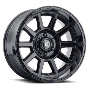 ICON Alloys - ICON ALLOYS RECOIL GLS BLK - 20 X 10 / 5 X 150 / -24 MM / 4.5" BS - 6220105545GB - Image 1