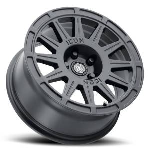 ICON Alloys - ICON ALLOYS RICOCHET SAT BLK - 15 X 7 / 5 X 100 / 15MM / 4.6" BS - 7015705046SB - Image 3