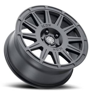 ICON Alloys - ICON ALLOYS RICOCHET SAT BLACK - 17 X 8 / 5 X 108 / 38 MM / 6" BS - 7017803160SB - Image 6