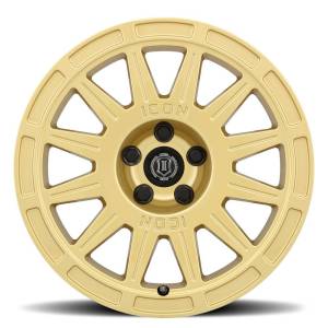 ICON Alloys - ICON ALLOYS RICOCHET GLS GOLD - 17 X 8 / 5 X 100 / 38 MM / 6" BS - 7017805060GG - Image 2