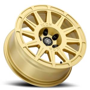 ICON Alloys - ICON ALLOYS RICOCHET GLS GOLD - 17 X 8 / 5 X 100 / 38 MM / 6" BS - 7017805060GG - Image 3