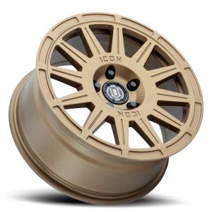 ICON Alloys - ICON ALLOYS RICOCHET SAT GOLD - 17 X 8 / 5 X 100 / 38 MM / 6" BS - 7017805060SG - Image 3