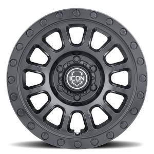 ICON Alloys - ICON ALLOYS HULSE DBL BLACK - 17 X 8.5 / 6 X 135 / 6MM / 5" BS - 8017856350DB - Image 4