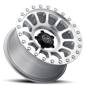 ICON Alloys - ICON ALLOYS HULSE SILVER MACHINED - 17 X 8.5 / 6 X 135 / 6MM / 5" BS - 8017856350SM - Image 4