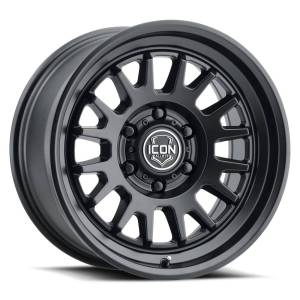 ICON ALLOYS ANZA SATIN BLACK - 17 X 8.5 / 6 X 135 / 6MM / 5" BS - 8217856350SB