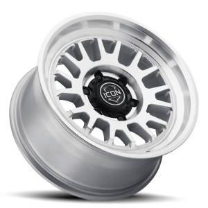 ICON Alloys - ICON ALLOYS ANZA SILVER MACHINED - 17 X 8.5 / 5 X 5 / -6MM / 4.5" BS - 8217857345SM - Image 8