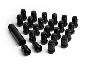 ICON Alloys - ICON ALLOYS LUG NUT KIT BLACK - 1/2" / 24 COUNT W/ KEY - 89122024B - Image 1