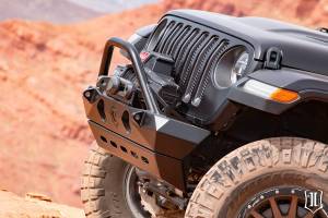 ICON Impact Series Offroad Armor - ICON Impact Series Offroad Armor 18-UP JEEP JL / 20-UP JT PRO SERIES FRONT BUMPER SKID - 25159 - Image 6