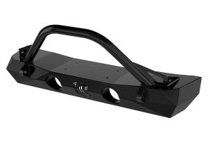 ICON Impact Series Offroad Armor 18-UP JEEP JL / 20-UP JT PRO SERIES FRONT BUMPER W/ BAR & TABS - 25164