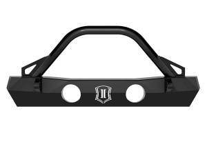 ICON Impact Series Offroad Armor - ICON Impact Series Offroad Armor 18-UP JEEP JL / 20-UP JT PRO SERIES FRONT BUMPER W/ BAR & TABS - 25164 - Image 7