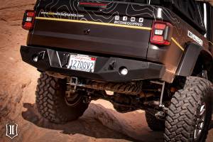 ICON Impact Series Offroad Armor - ICON Impact Series Offroad Armor 20-UP JT PRO SERIES REAR BUMPER - 25166 - Image 5