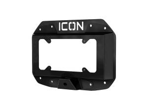 ICON Impact Series Offroad Armor - ICON Impact Series Offroad Armor 18-UP JEEP JL SPARE TIRE DELETE - 25170 - Image 2