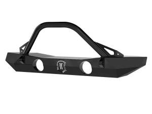 ICON Impact Series Offroad Armor - ICON Impact Series Offroad Armor 07-18 JK PRO SERIES MID WIDTH FRONT BUMPER W/ BAR & TABS - 25235 - Image 2