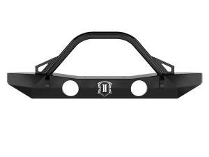 ICON Impact Series Offroad Armor - ICON Impact Series Offroad Armor 07-18 JK PRO SERIES MID WIDTH FRONT BUMPER W/ BAR & TABS - 25235 - Image 3