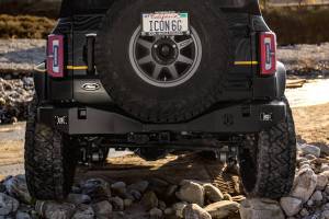 ICON Impact Series Offroad Armor - ICON Impact Series Offroad Armor 21-23 FORD BRONCO PRO SERIES REAR BUMPER - 45202 - Image 4