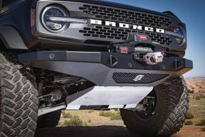 ICON Impact Series Offroad Armor - ICON Impact Series Offroad Armor 21-23 FORD BRONCO FRONT SKID PLATE - 45207 - Image 3