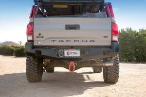 ICON Impact Series Offroad Armor - ICON Impact Series Offroad Armor 16-23 TOYOTA TACOMA REAR BUMPER - 56221 - Image 5