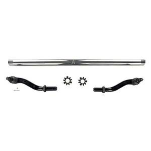 Apex Heavy Duty 2.5 Ton Tie Rod Assembly in Polished Aluminum | 19-22 Jeep Gladiator JT 18-22 Jeep Wrangler JL/JLU Rubicon Mohave Sahara Sport - KIT126