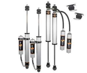 Carli Backcountry Leveling Shock Set, Remote Reservoir, Ram 2500 HEMI, 4x4 - CS-DLVLSPKG-CS20RR-C