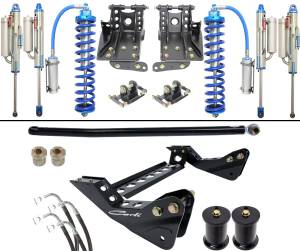 Carli Tuned 2.5 Coilover/Bypass Package, 4.5” Lift, 2008-10 Ford F250/F350, 4x4 - CS-F45-CO25-BYP-08