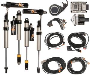 Carli E-Venture 2.5 Shock Set, 2017-Up Ford F250/F350, w/3.5/5.5” Lift, Diesel - CS-FEV25SPKG-45-17