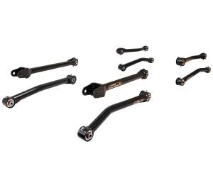 CARLI 07-17 JEEP JKU 4X4 JKU CONTROL ARM KIT, FRONT & REAR - CS-JKCA-07-KIT