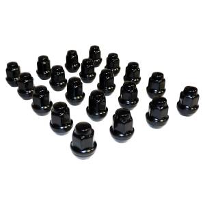 Crown Automotive Jeep Replacement Lug Nut Kit - 4006956BLKK