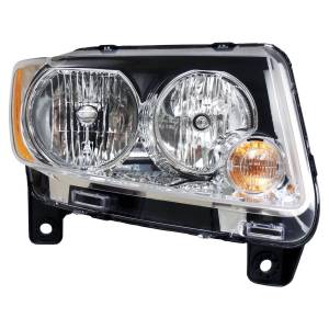 Crown Automotive Jeep Replacement Headlight - 55079378AE