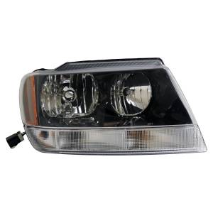 Crown Automotive Jeep Replacement Headlight - 55155128AJ