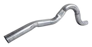 Crown Automotive Jeep Replacement Tailpipe for 1972-1975 Jeep CJ-5 and CJ-7 w/ 4.2L Engine - J5355987