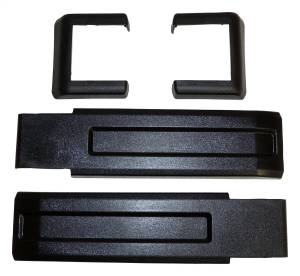 Crown Automotive Jeep Replacement Tailgate Hinge Cover Set - 55397091K