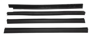 Crown Automotive Jeep Replacement Door Glass Weatherstrip Kit - 55235408K4