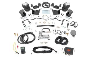 Rough Country Air Spring Kit w/compressor - Wireless Controller - 7.5 Inch Lift Kit - Chevy/GMC 2500HD/3500HD (11-19) - 100074WC