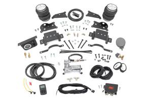 Rough Country Air Spring Spacer Kit w/ Compressor - Wireless Controller - 5" Lift - Ram 2500/3500 4WD (14-22) - 10033WC