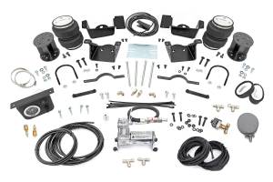 Rough Country Air Spring Kit w/compressor - 3-5 Inch Lift Kit - Chevy/GMC 2500HD/3500HD (20-23) - 100345C