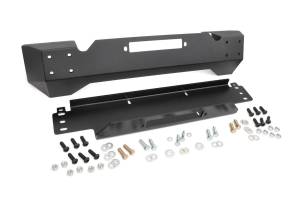 Rough Country Front Stubby Winch Bumper - Jeep Wrangler TJ 4WD (1997-2006) - 1012